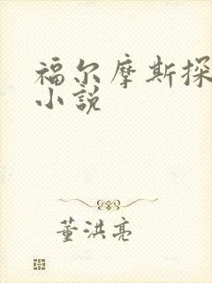 福尔摩斯探案集小说封面