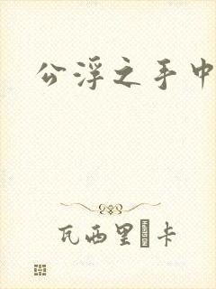 公浮之手中字5