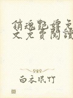 销魂艳婢免费全文免费阅读封面