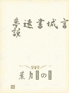 梦远书城言情小说