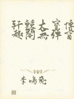 轩辕大宝传奇笔趣阁无弹窗