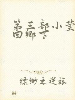 第三部小莹乱翁回乡下