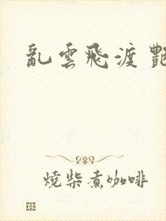 乱云飞渡 艳姨封面