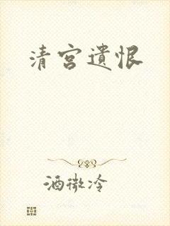 清宫遗恨封面