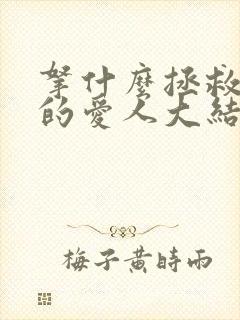 拿什么拯救你我的爱人大结局