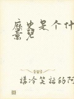 历史是个什么玩意儿封面