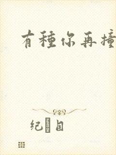 有种你再撞一下