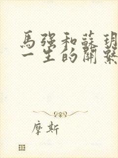 马强和苏玥幸福一生的关系封面