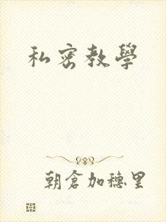 私密教学