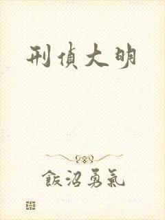 刑侦大明