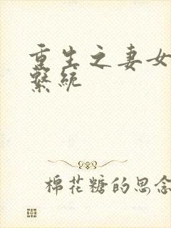 重生之妻女掠夺系统