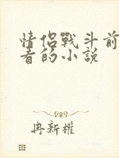 情侣战斗前适合看的小说封面
