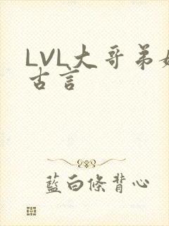 LVL大哥弟媳古言封面