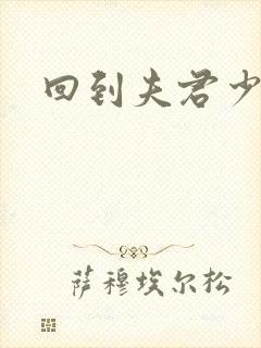 回到夫君少年时