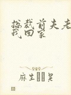 总裁前夫老婆跟我回家封面