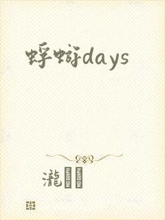 蜉蝣days