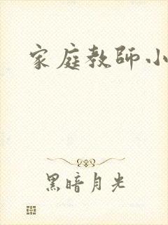 家庭教师小说
