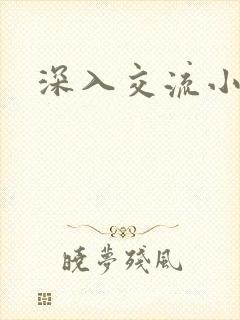 深入交流小说