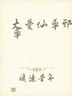 大爱仙尊邪银魔尊