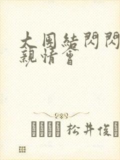 大团结闪闪发光亲情会封面