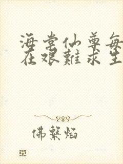 海棠仙尊每天都在艰难求生