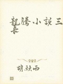 龙腾小说三宝局长