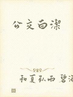 公交白洁