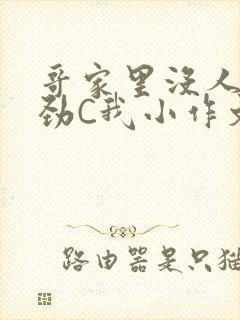 哥家里没人使点劲C我小作文