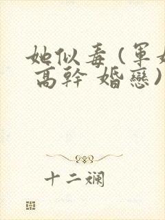 她似毒 (军婚 高干 婚恋)完结