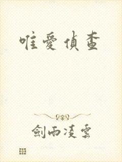 唯爱侦查