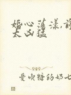 婚心荡漾,前夫太凶猛封面