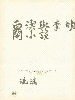 白洁与李明笔趣阁小说封面