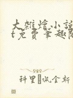 大杂烩小说txt免费笔趣阁