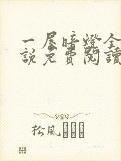 一屋暗灯全文小说免费阅读