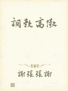 调教高傲封面