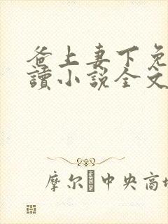 爸上妻下免费阅读小说全文
