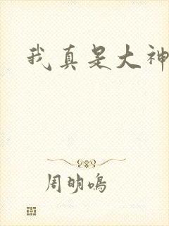 我真是大神医封面