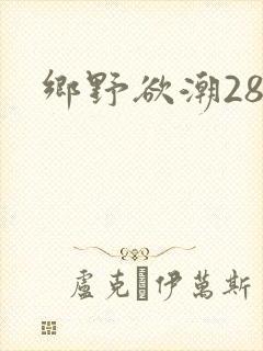 乡野欲潮28章