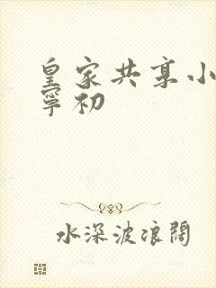 皇家共享小公主宁初
