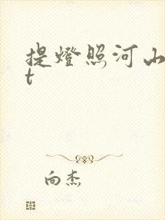 提灯照河山txt
