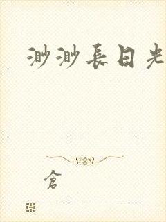 渺渺长日光阴封面