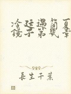 冷廷遇简夏对着镜子第几章
