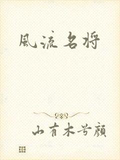风流名将