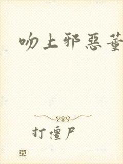 吻上邪恶董事长封面
