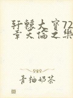 轩辕大宝720章天伦之乐