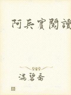 阿兵宾阅读目录封面