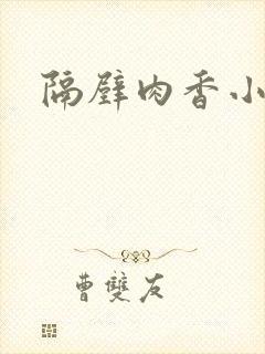 隔壁肉香小说