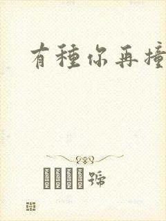有种你再撞一下
