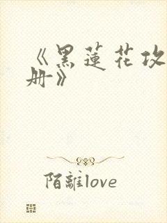 《黑莲花攻略手册》