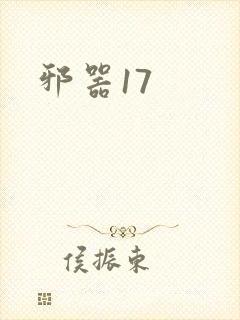 邪器17封面